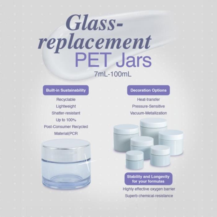 Shatter the Mold: Sustainable Luxury with Viva’s Glass-Replacement PET Jars